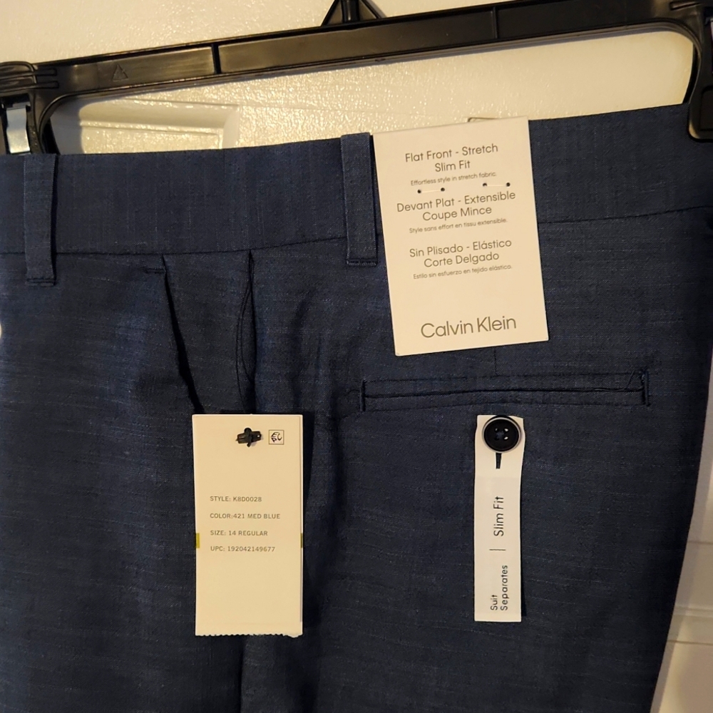 Calvin Klein Blue dress slacks boys